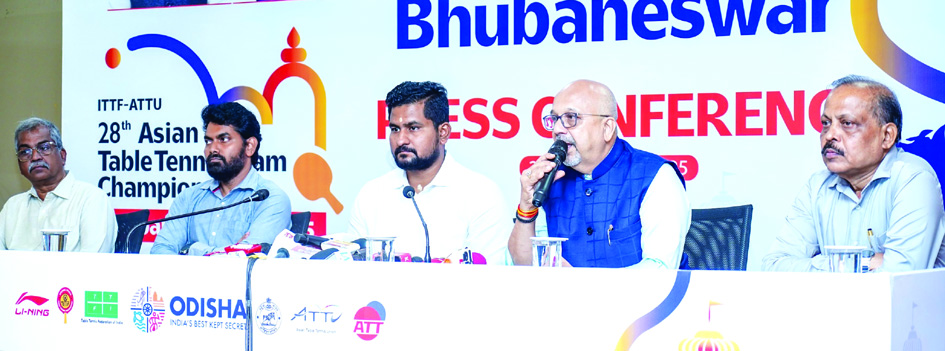 ଏସୀୟ ଟେବୁଲ ଟେନିସ୍‌ ଟିମ୍ ଚାମ୍ପିୟନସିପ୍ ପ୍ରତିଯୋଗିତାରେ ଭାଗନେବେ ୨୨ ଦେଶର କ୍ରୀଡ଼ାବିତ୍‌