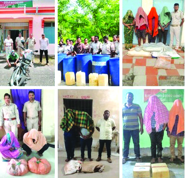 ସ୍ୱତନ୍ତ୍ର ଅଭିଯାନର ୧୭ତମ ଦିନରେ ୧.୧୫ କୋଟି ଟଙ୍କାର ବେଆଇନ ସାମଗ୍ରୀ ଜବତ